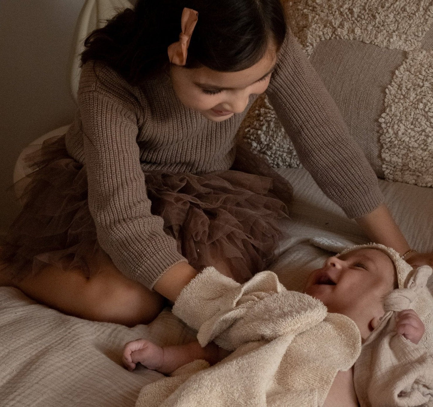 Washandjes Naturel knyn